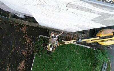 prise de vue drone fresque